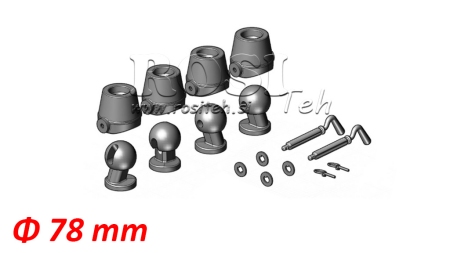 SET NOSAČA ZA KIPER KASON FI78