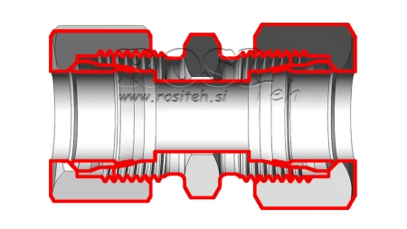 HIDRAULIČNI PRIKLJUČAK FITING NZ