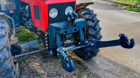 UNIVERZALNI KIT PREDNJA ČELNA HIDRAULIKA 2KAT ZA TRAKTOR 1500kg