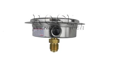 MANOMETAR DN100 STRAŽNJI 0 - 1 BAR - 1/2