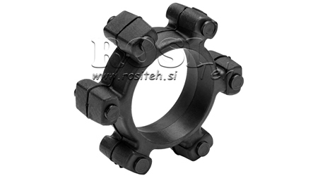 ZVJEZDASTA SPOJKA ZA GUMENI UMETAK ND43-ND44 (104mm)