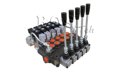 HIDRAULSKI VENTIL 5xP80 - EO 12V