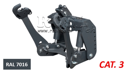 UNIVERZALNI KIT PREDNJA ČELNA HIDRAULIKA 3KAT ZA TRAKTOR 2500kg