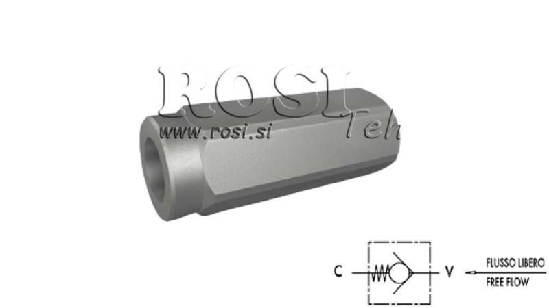 SIGURNOSNI VENTIL ZA HLADNJAK 3/4'' OBILAŽENJE 5 bar