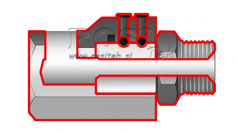 HIDRAULIČNI PRIKLJUČAK FITING NZ