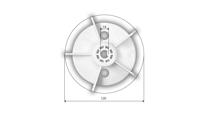 PROPELER ELEKTROMOTORA MS 71