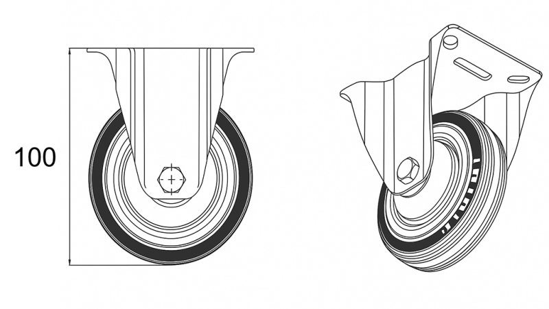 KOLO 75mm S FIKSNOM OSNOVOM