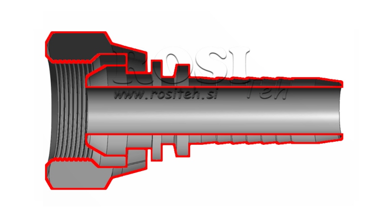 HIDRAULIČNI PRIKLJUČAK BSP ŽENSKI DN10-M22x1,5