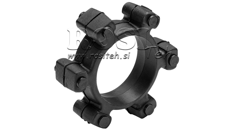 ZVJEZDASTA SPOJKA ZA GUMENI UMETAK ND16-ND17 (74mm)