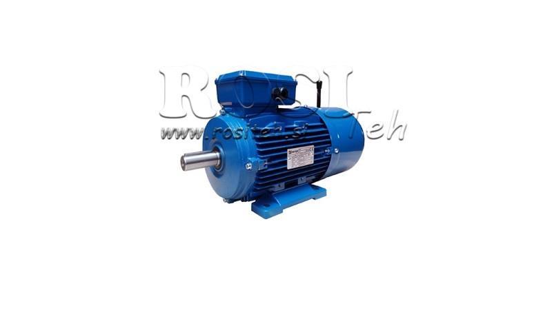 MOTOR ELÉCTRICO DE 0.37KW CON FRENOS MSH 71 2-4_1370RPM 3FASE PATAS-B3