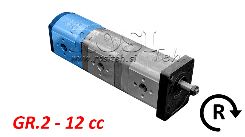HIDRAULIČNA PUMPA 20C12X066 REAR GR.2 12 CC DESNA