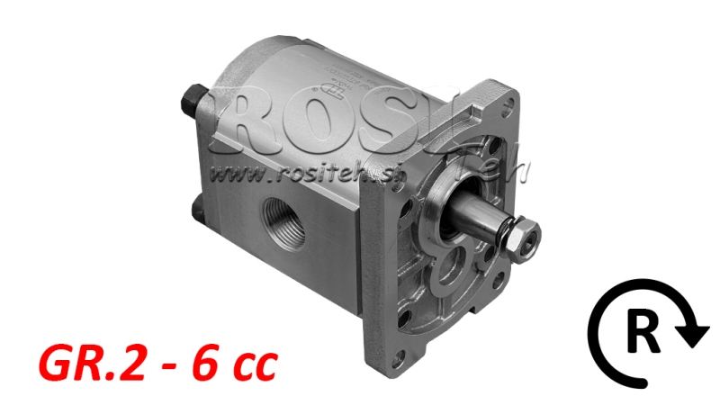 POMPA HYDRAULICZNA GR.2 6 CC PRAWY - GWINT