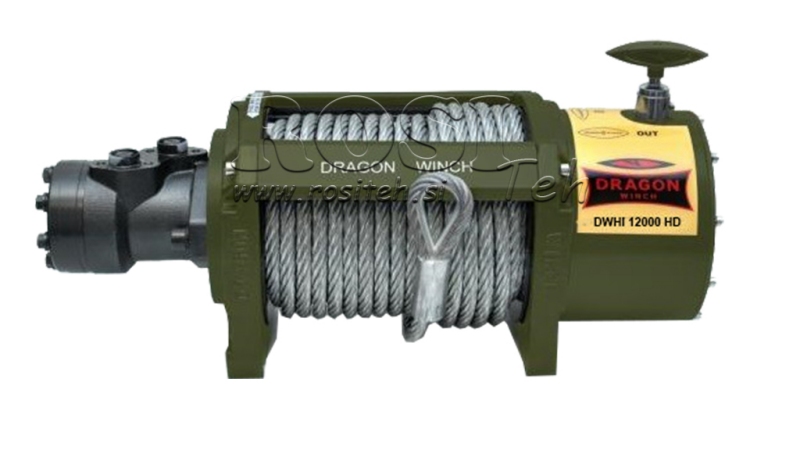 HIDRAULIČNO VITLO DWHI 12000 HD - 5443 kg