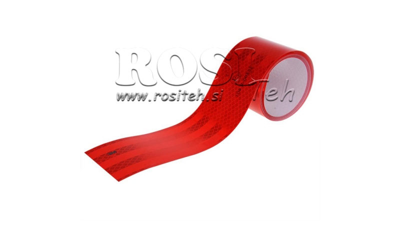 REFLEKTIVNA TRAKA 3M - CRVENA - 1 METAR