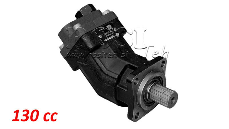 HYDRAULISK GJERD PUMPE 125CC BANANA