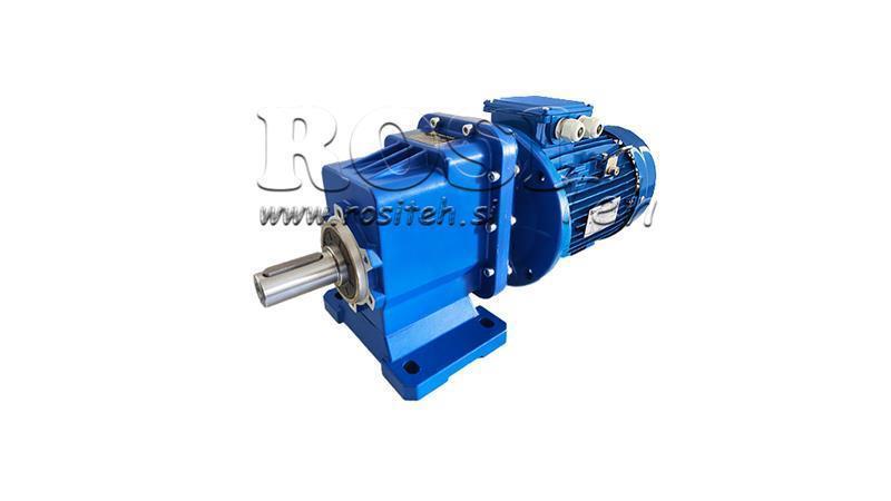 1Fázis 1.5kW-ELEKTROMOS MOTOR ERC03 REDUKTORRAL MS90 55rpm