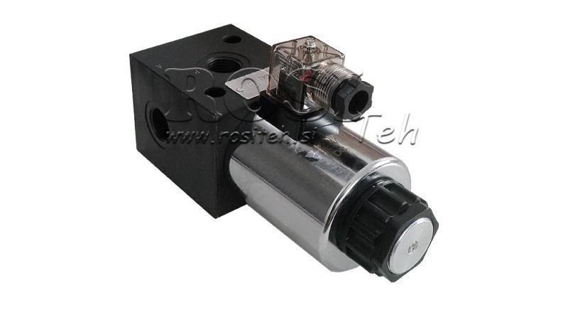 VÁLVULA DE 3 VÍAS 1/2 12V - 80lit