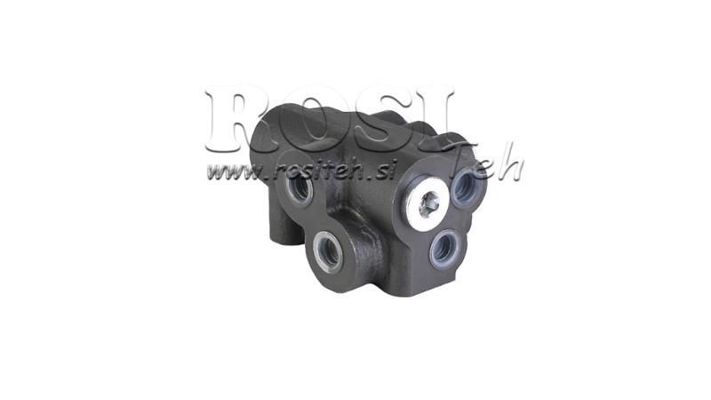 VALVOLA IDRAULICA PER MARCATORE DOPPIO 3/8