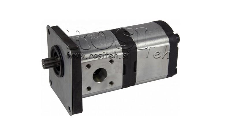 POMPA HYDRAULICZNA TRAKTORA - OEM 47129338 - CNH TLA 4WD 23 11 cc LEWA