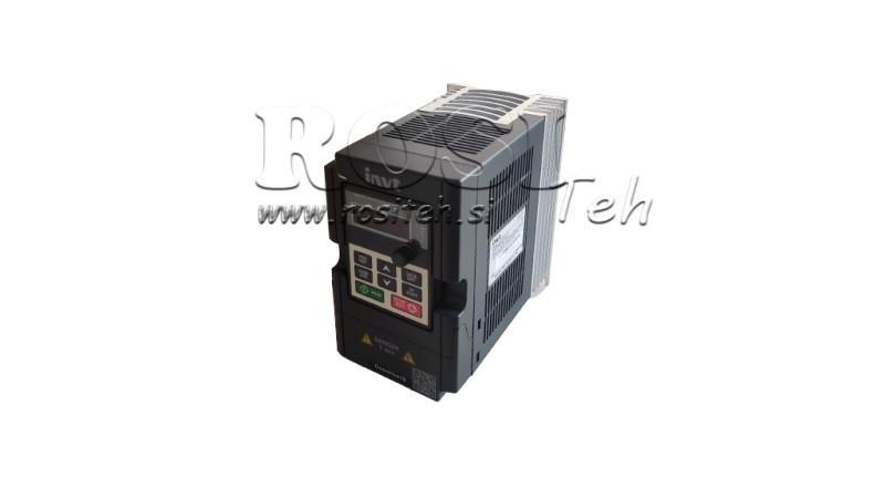 CONVERTIDOR DE FRECUENCIA-INVERTIDOR 1Fase 0.75kW GD10-0R7G-S2-B
