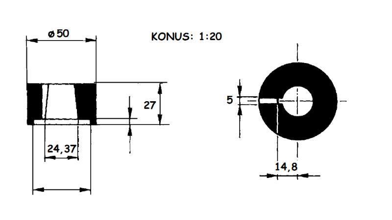 STYRINGSHJUL DIAMETER 380 - h 52