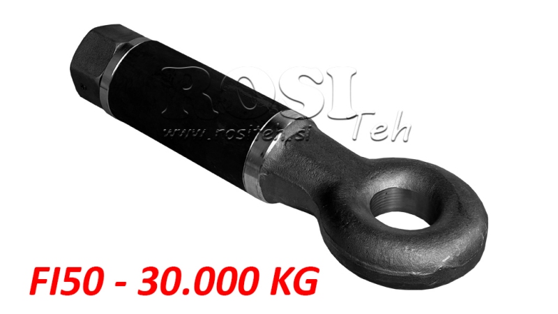 VUČNA KUKA VRTLJIVA FI52 30000/3500KG