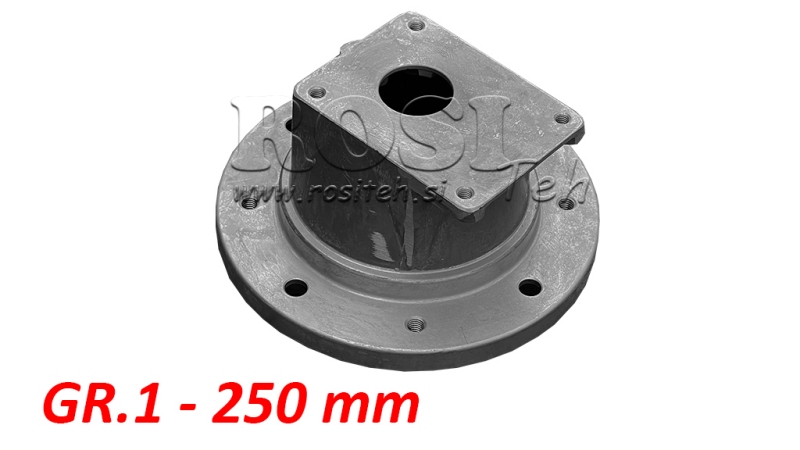 HYDRAULISK FLANGE - KLOKKE LS250 (EM2,2-4KW/GR1)
