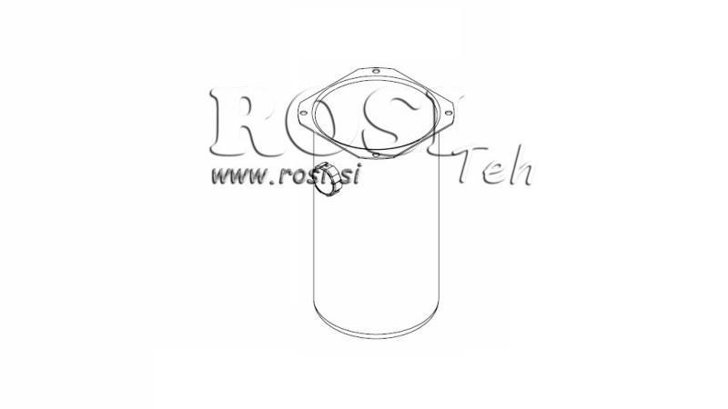 METALNI REZERVAR ROL PP 2 LITRE