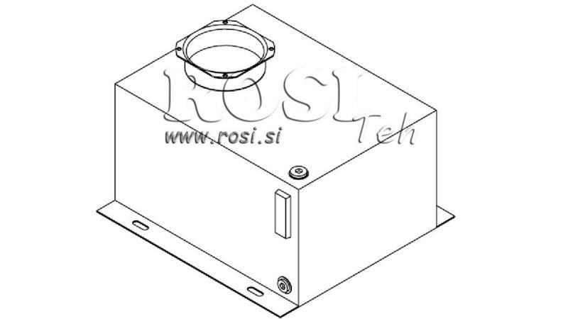 METAL RESERVOIR KASSE PP 30 LITER HORIZONTAL-VERTIKAL