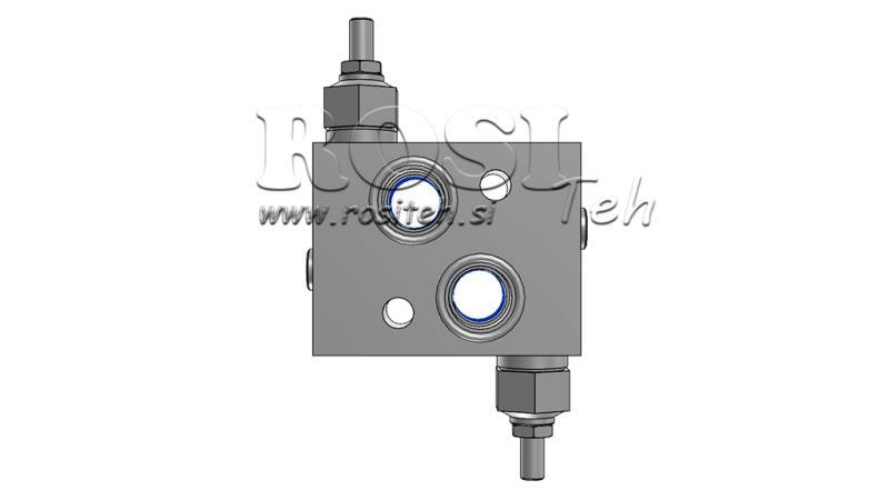 HYDRAULICKÝ REGULÁTOR TLAKU 30-210 BAR PRO HYDRAULICKÝ MOTOR MS