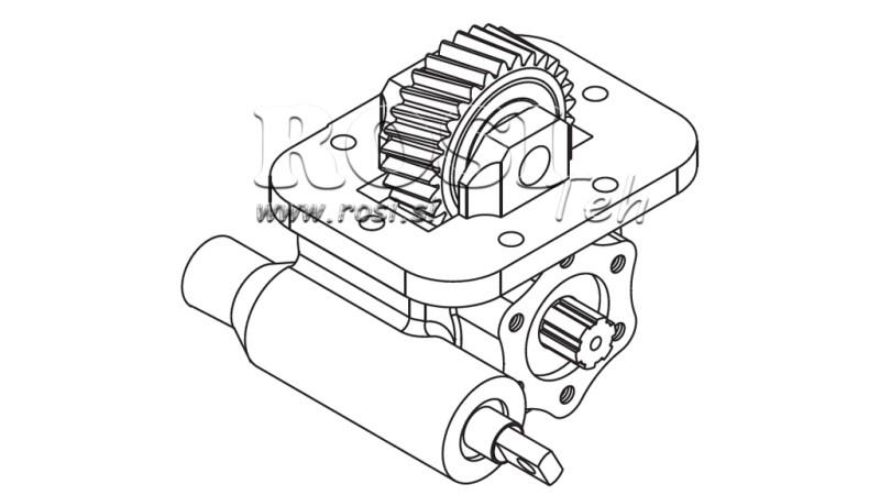 HYDRAULICKÁ PUMPA - ISUZU MOY CR VAKUUM