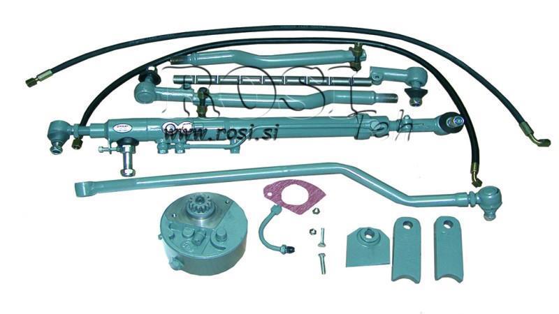 ZESTAW POMOCNICZEGO KIEROWANIA HYDRAULICZNEGO MASSEY FERGUSON X 35 Oś zakrzywiona