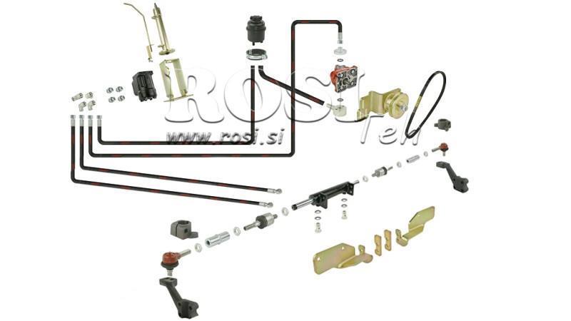 HYDRAULICZNE STEROWANIE HYDROSTATYCZNE URSUS C330 - CYLINDER PRZEDNI