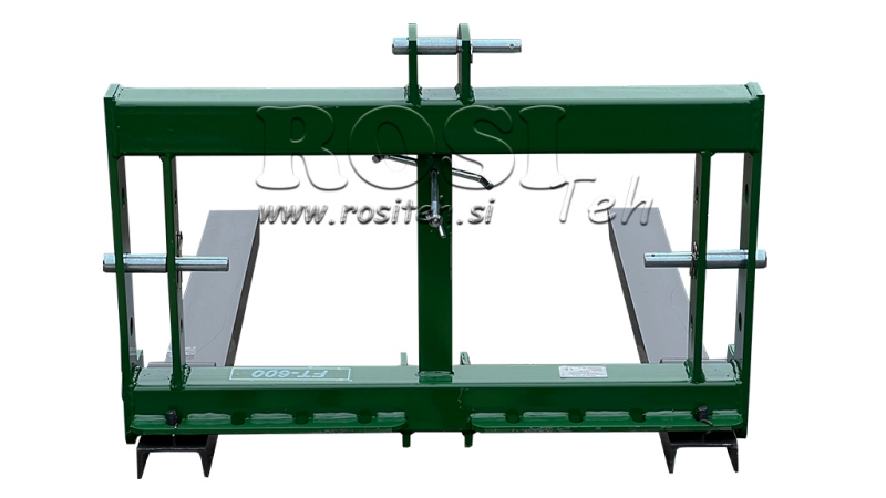 TRAKTOROVÉ TŘETÍ BODY PALETOVÉ VIDLE 600KG
