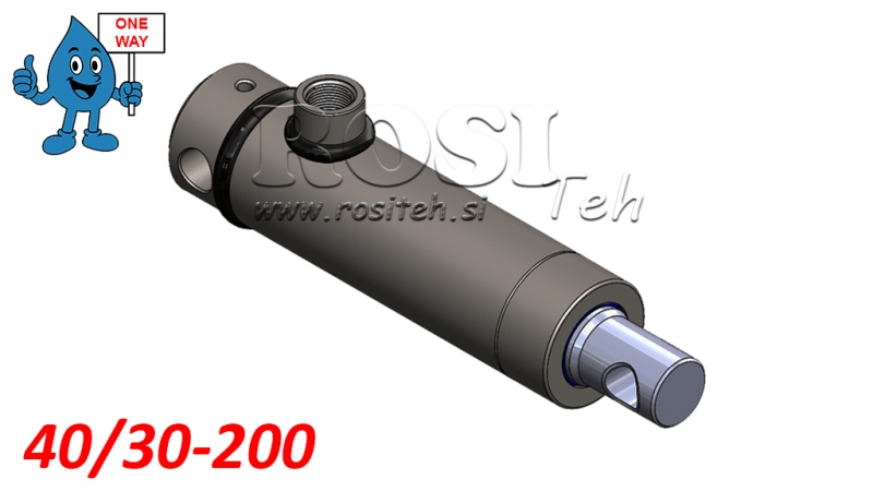 HIDRAULIČNI CILINDAR MONO 40/30-200