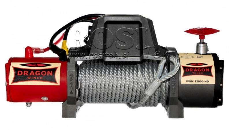 12 V ELEKTRIČNI VINČ DWM 12000 HD - 5443 kg