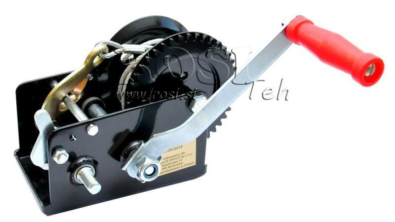 RUKOJMÍ WINCH DWK 25 V - 1133 kg - LANO
