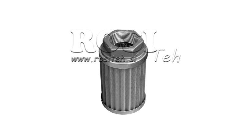 HYDRAULISK SUKTIONSFILTER METAL 1 1/2 - 65 LIT