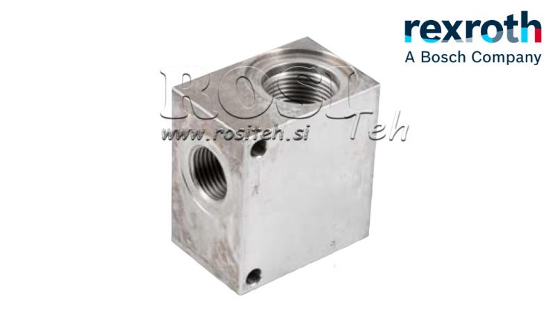 CUBIERTA PARA VÁLVULA HIDRÁULICA DE 2 VÍAS REXROTH 1 150-LIT