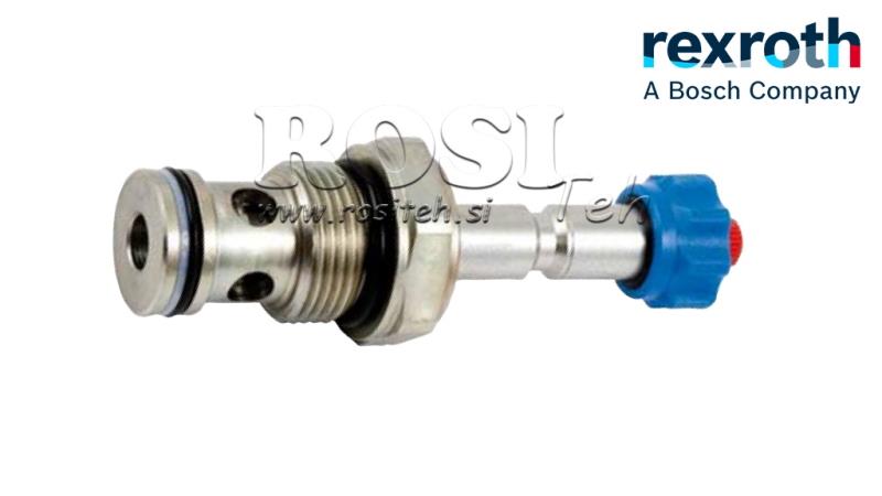 CONTROLADOR ELECTROMAGNÉTICO HIDRÁULICO CERRADO PARA VÁLVULA DE 2 VÍAS REXROTH 1 150-LIT