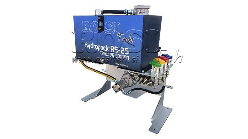 HYDRAULICKÝ AGREGÁT TRAKTORU S KAPACITOU 100lit PRŮTOK 53lit/min 4XP80