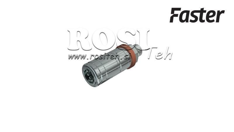 RAPID COUPLING TRACTOR FEMMINILE 3CFPV PUSH - PULL M22x1.5