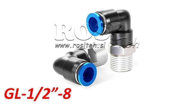 PNEUMATSKI PLUG RAVNI KONEKTOR TPA S NAVOJEM GI-018-10