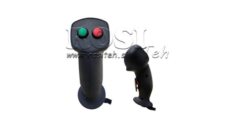 DÁLKOVÉ OVLÁDÁNÍ RUKOJEŤ ROSI JOYSTICK - 2 TLAČÍTKA