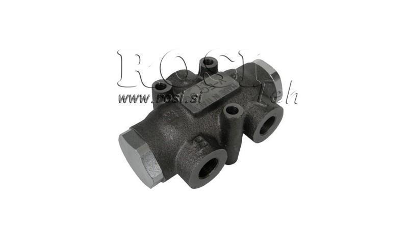 HIDRAULIČKI DISTRIBUCIJSKI VENTIL PROTOK V01000 3 - 6 lit - 3/8 - 250 bar (maks.300 bar) V-EQ10