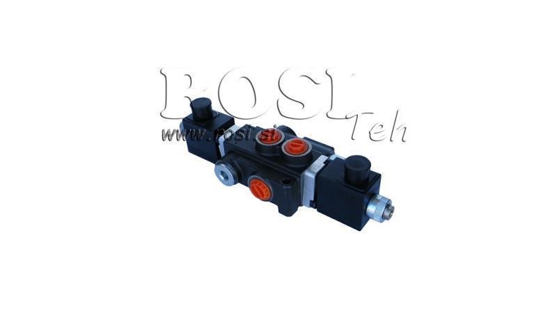 VÁLVULA HIDRÁULICA 1xZ50 12V DC