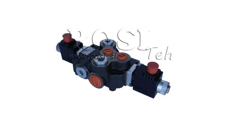 VALVOLA IDRAULICA 1xZ80 12V DC