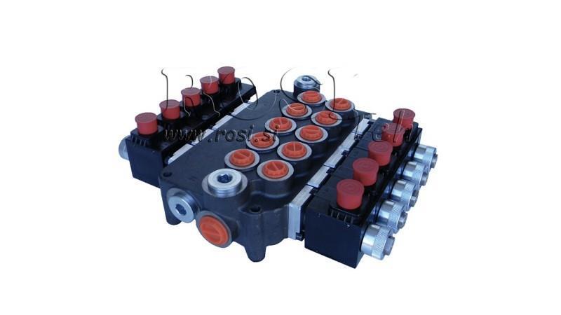 VÁLVULA HIDRÁULICA 5xZ80 12V DC