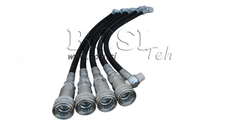 SET HIDRAULIČNIH CEVI ZA VALJ IMT 625