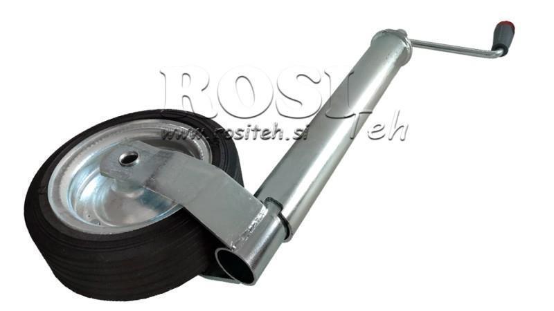 PIE DE SOPORTE PARA REMOLQUE DE COCHE 250mm-400kg